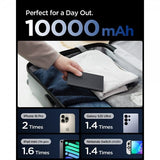 Spigen Essential Powerbank 10.000 mAh 22.5W Sort