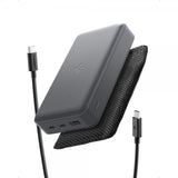 Spigen Essential Powerbank 30.000 mAh 30W Grå