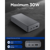 Spigen Essential Powerbank 30.000 mAh 30W Grå