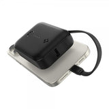 Spigen Essential Powerbank med indbygget kabel 10.000 mAh 30W Sort