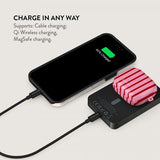 Burga Powerbank MagSafe 5000 mAh Favorite Bikini Metalgrå