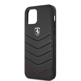 BMW iPhone 12 Pro Max Cover Off Track Quilted Sort