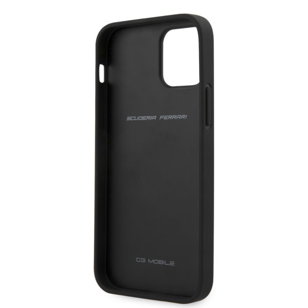 BMW iPhone 12 Pro Max Cover Off Track Quilted Sort