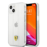 Ferrari iPhone 13 Mini Cover 3D Striber Transparent
