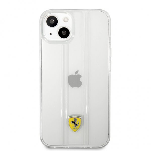 Ferrari iPhone 13 Mini Cover 3D Striber Transparent