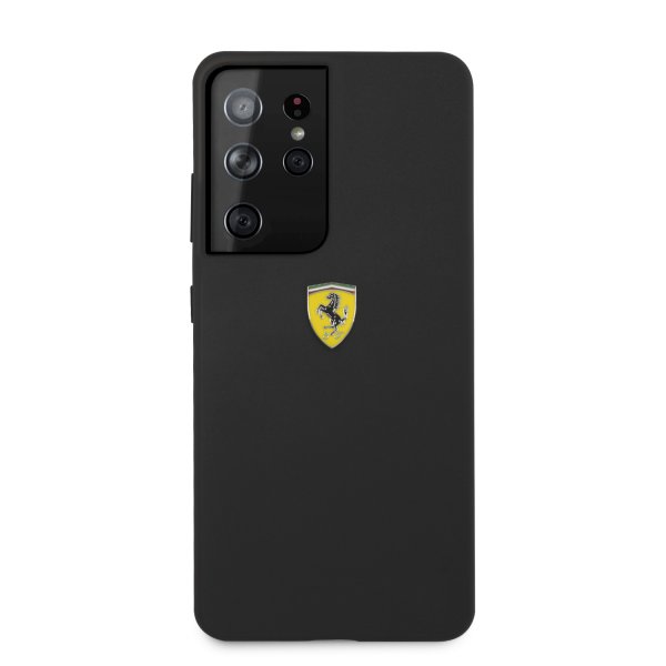 Ferrari Samsung Galaxy S21 Ultra Cover SF Sort