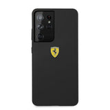 Ferrari Samsung Galaxy S21 Ultra Cover SF Sort