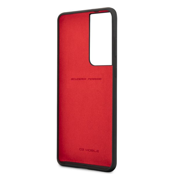 Ferrari Samsung Galaxy S21 Ultra Cover SF Sort