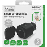 Deltaco Smart Home Fjernafbryder til udendørsbrug WiFi IP44