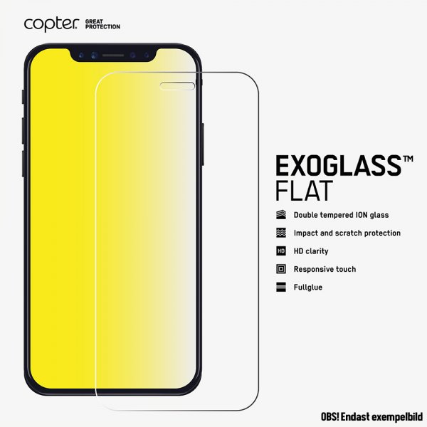 Copter OnePlus 6T Skærmbeskyttelse Exoglass Flat