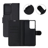 Motorola Moto G85 Cover med Stativ Sort