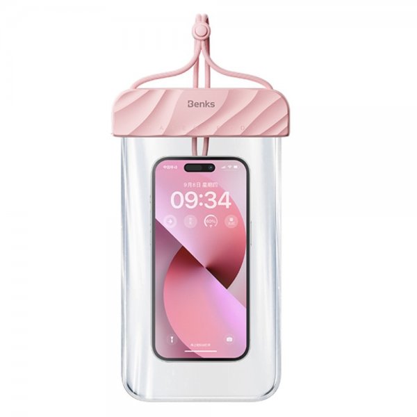 Benks Fodral med Strap Vandtæt Rosa