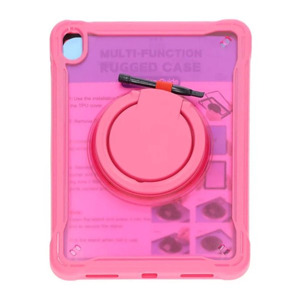 iPad 10.9 (gen 10)/iPad 11 (A16) Cover med Stativ Rød