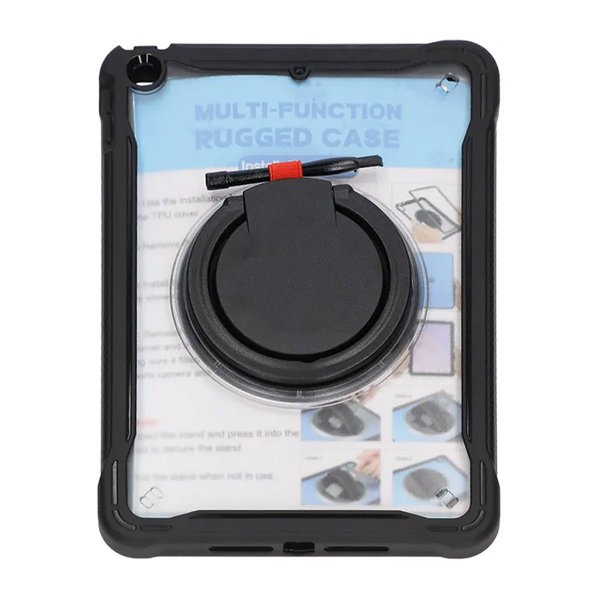 iPad 10.2 (gen 7/8/9) Cover med stativ Sort