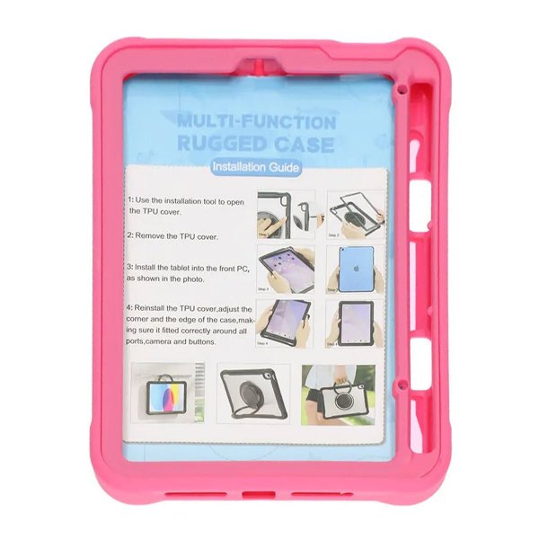 iPad mini (6. generation) Cover med Stander Rosa