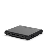 Satechi OnTheGo Sammenfoldeligt Stativ & USB-hub Space Black