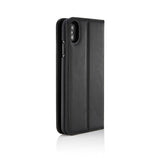 Pipetto iPhone X/Xs Cover med Aftageligt Cover Magnetic Folio Sort