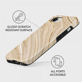 Burga iPhone 16e/iPhone 17e Cover Tough MagSafe Full Glam