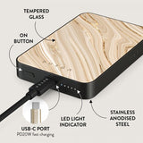 Burga Powerbank MagSafe 5000 mAh Full Glam Metalgrå