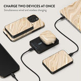 Burga Powerbank MagSafe 5000 mAh Full Glam Metalgrå