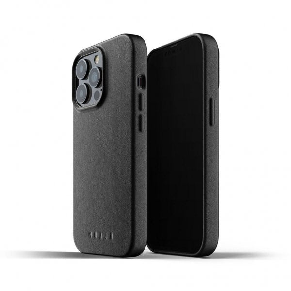 Mujjo iPhone 13 Pro Skal Full Leather Case Sort