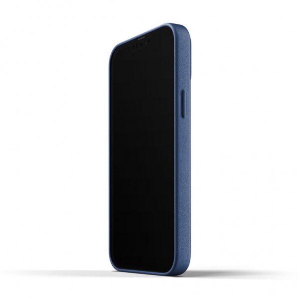 Mujjo iPhone 13 Pro Max Skal Full Leather Case Monaco Blue