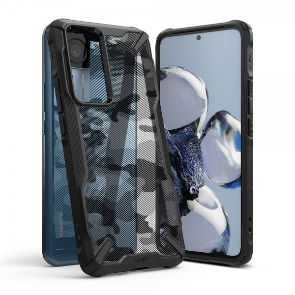 Ringke Xiaomi 12T/12T Pro Cover Fusion X Design Camo Black