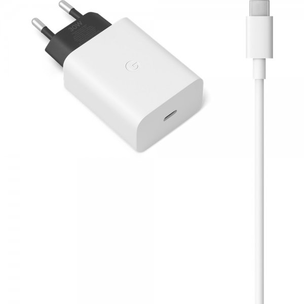 Google Original Oplader med Kabel 30W USB-C