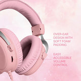 Deltaco Gaming PH85 Stereo Gamingheadset Rosa