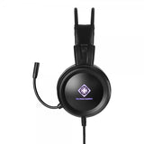 Deltaco Gaming DH110 Gaming Headset LED Sort
