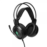 Deltaco Gaming DH110 Gaming Headset LED Sort