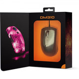 Deltaco Gaming DM310 Gaming Mus Halvgennemsigtig RGB Sort