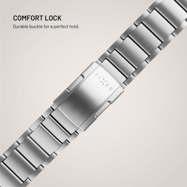 Faste Garmin QuickFit 22mm Armbånd Titanium Rem Grå