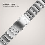 Faste Garmin QuickFit 22mm Armbånd Titanium Rem Grå