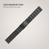 Fast Garmin QuickFit 22mm Armbånd Titaniumrem Sort