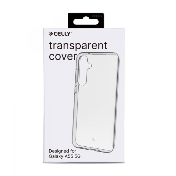 Celly Samsung Galaxy A55 Cover GELSKIN Transparent