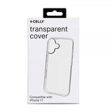 Celly iPhone 17 Cover GELSKIN Transparent