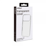 Celly iPhone 17 Pro Cover GELSKIN Transparent