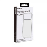 Celly iPhone 17 Pro Max Cover GELSKIN Transparent