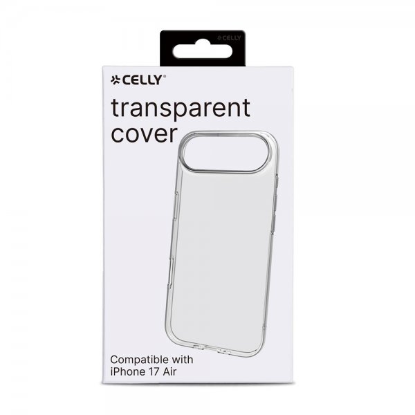 Celly iPhone Air Cover GELSKIN Transparent