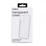 Celly Samsung Galaxy S25 FE Cover GELSKIN Transparent