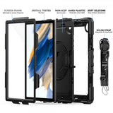 Armor-X Samsung Galaxy Tab A8 Cover Vandafvisende Robust Etui Håndrem Kickstand