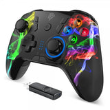 EasySMX Arion 9110 Trådløs Gamecontroller med programmerbare knapper - Farverig