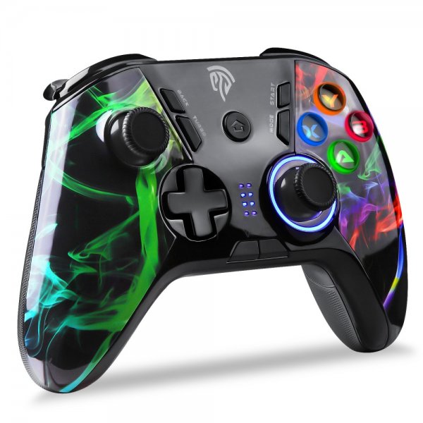 EasySMX Arion 9110 Trådløs Gamecontroller med programmerbare knapper - Farverig