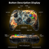 EasySMX Bayard 9124 Switch/Android/PC Programmerbar trådløs Gamepad Dragon