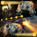 EasySMX Bayard 9124 Switch/Android/PC Programmerbar trådløs Gamepad Dragon