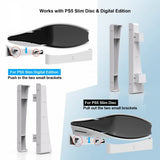 JYS PlayStation 5 Slim (Digital/Disc Edition) Stand Hvid