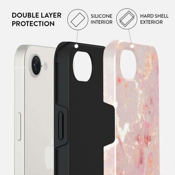 Burga iPhone 16/iPhone 17 Cover Tough MagSafe Golden Coral