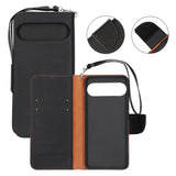 Google Pixel 9 Pro Cover 2 Kortlommer Sort