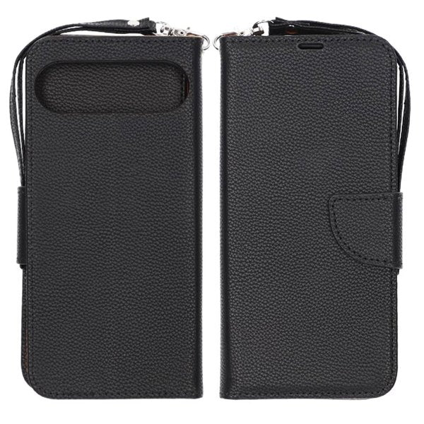 Google Pixel 9 Pro Cover 2 Kortlommer Sort
